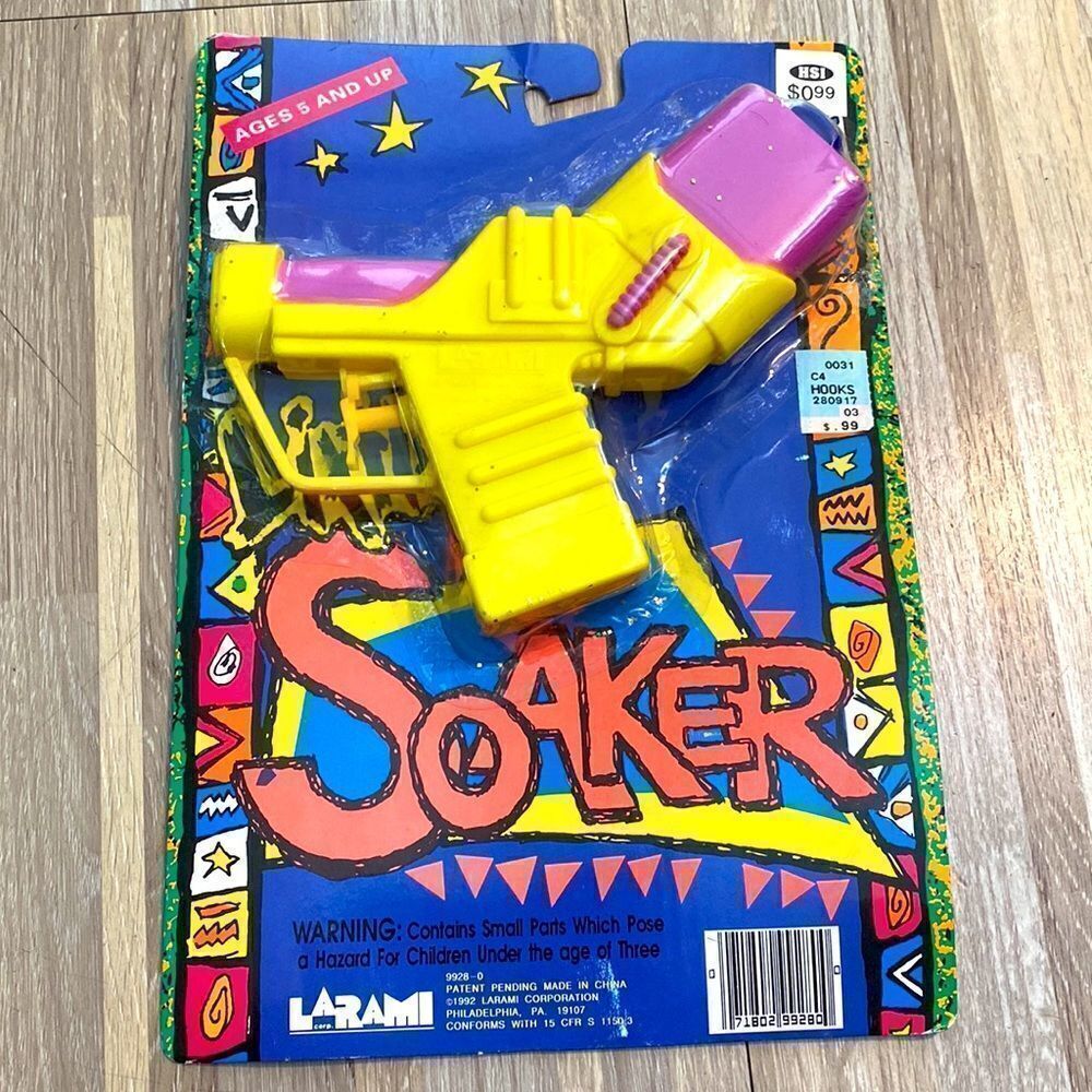 Super soaker Vintage Larami Water Gun Super Soaker 1992 Sealed 90s - Picture 4 of 4